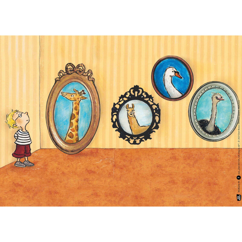 Kamishibai Karten Das bin ich. Ich zeig es dir