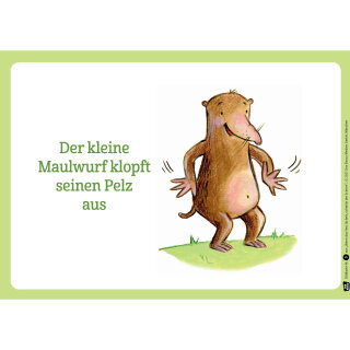 Kamishibai Karten Wenn das Herz lächelt, schmilzt der Schnee 10 Qigong-Übungen für Kinder