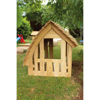 Spielhaus Waldhütte mit Boden