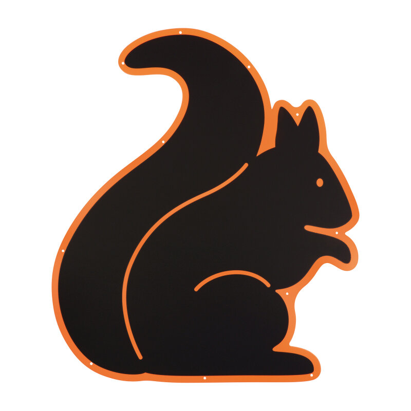 Outdoortafeln Eichhörnchen Vogel Igel