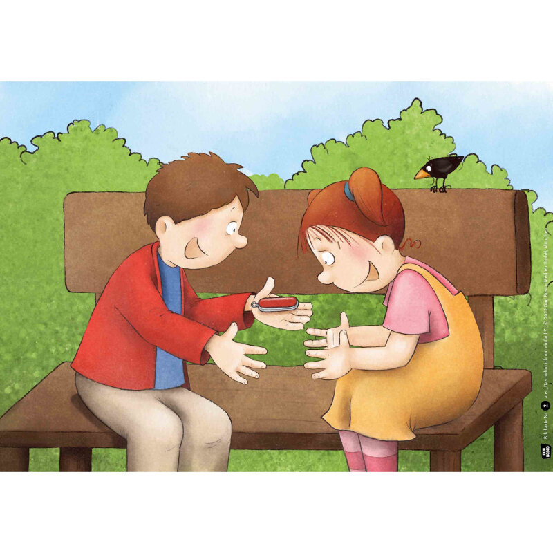 Das nehm ich mir einfach! Kamishibai Bildkartenset