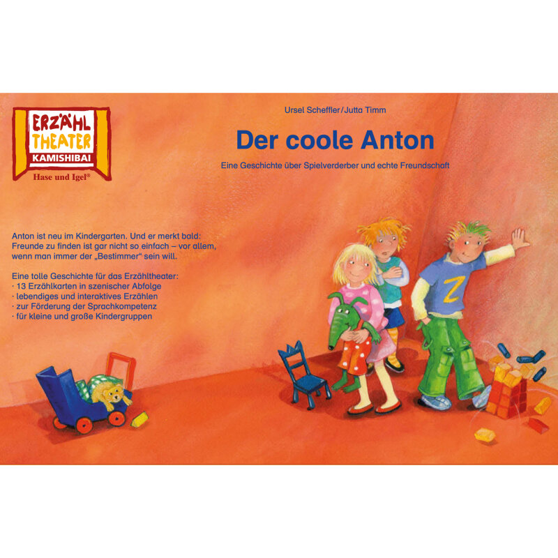 Kamishibai Koffer Set Geschichtenkoffer