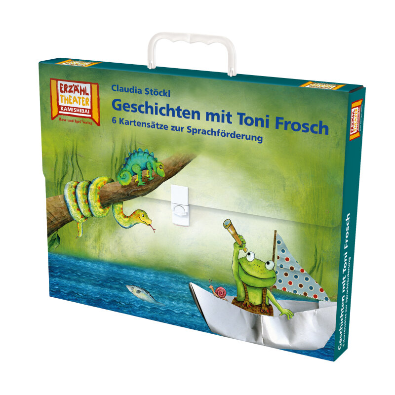 Kamishibai Koffer Set Geschichten von Toni Frosch