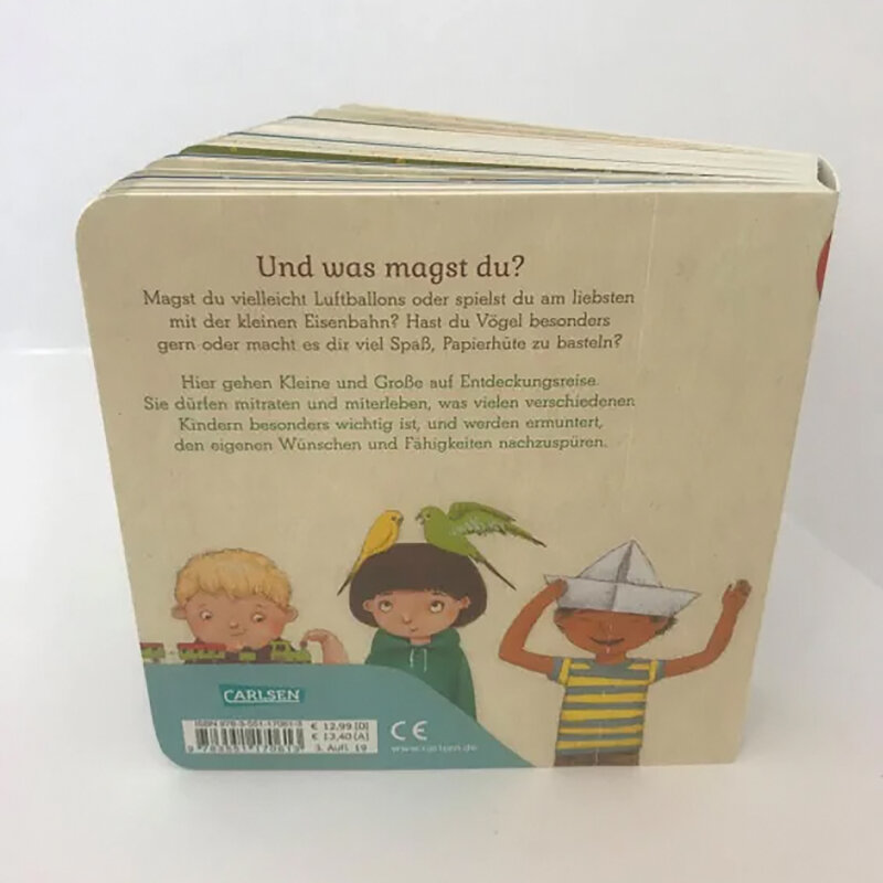 Ich mag ... schaukeln, malen, Fußball, Krach