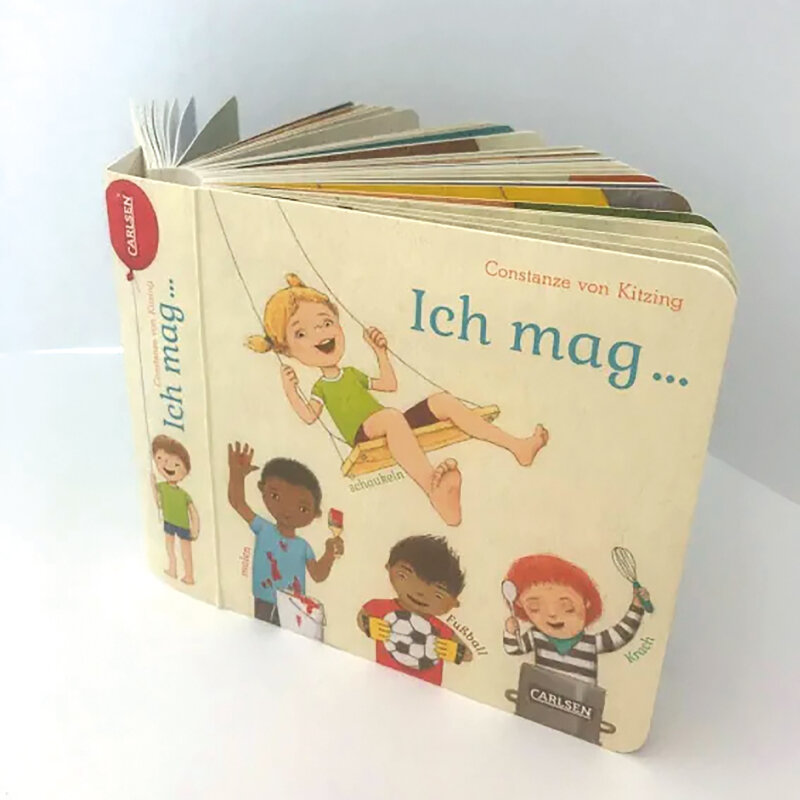 Ich mag ... schaukeln, malen, Fußball, Krach