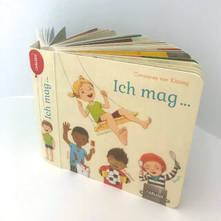 Ich mag ... schaukeln, malen, Fußball, Krach