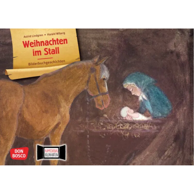 Kamishibai Karten Weihnachten im Stall