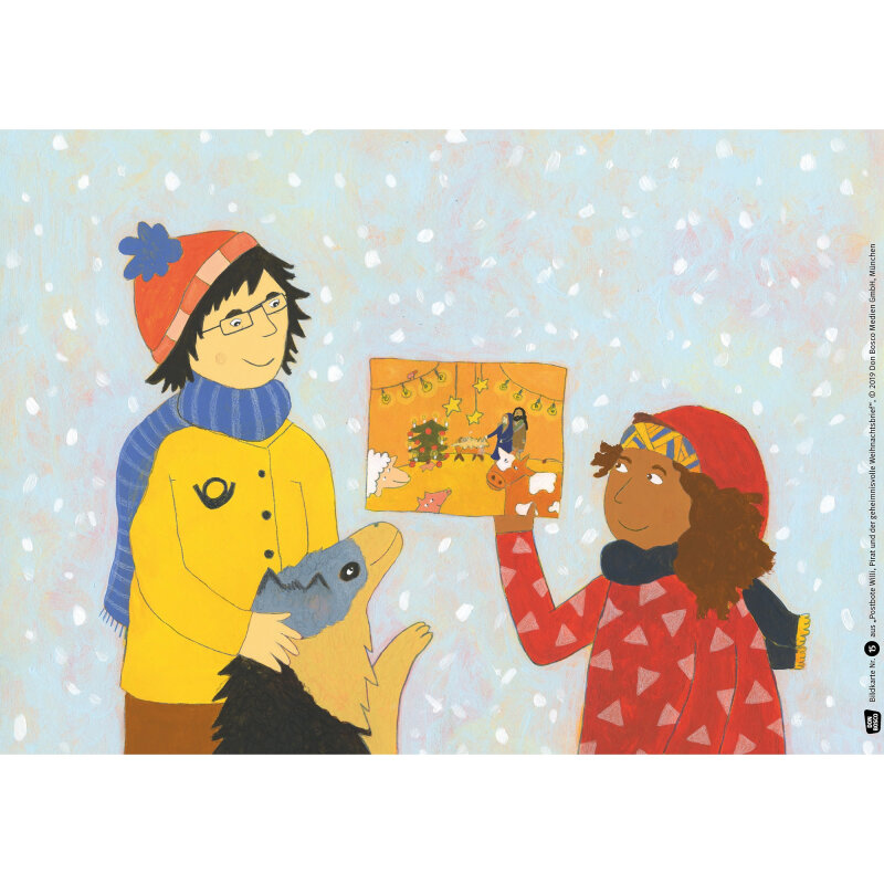 Postbote Willi, Pirat und der geheimnisvolle Weihnachtsbrief. Adventskalender.