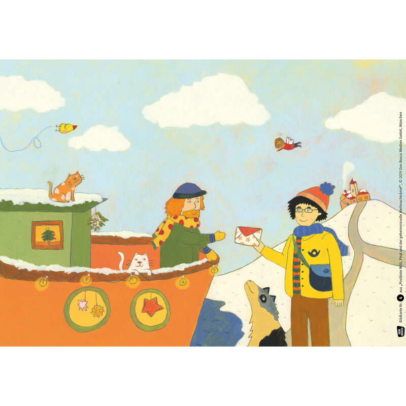 Postbote Willi, Pirat und der geheimnisvolle Weihnachtsbrief. Adventskalender.