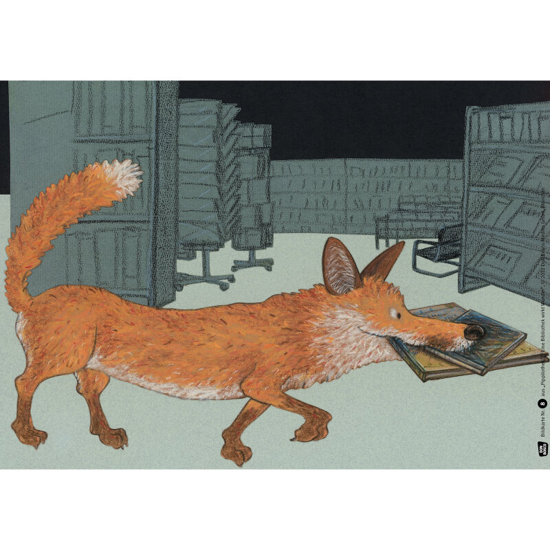 Kamishibai Karten Pippilothek??? Eine Bibliothek wirkt Wunder