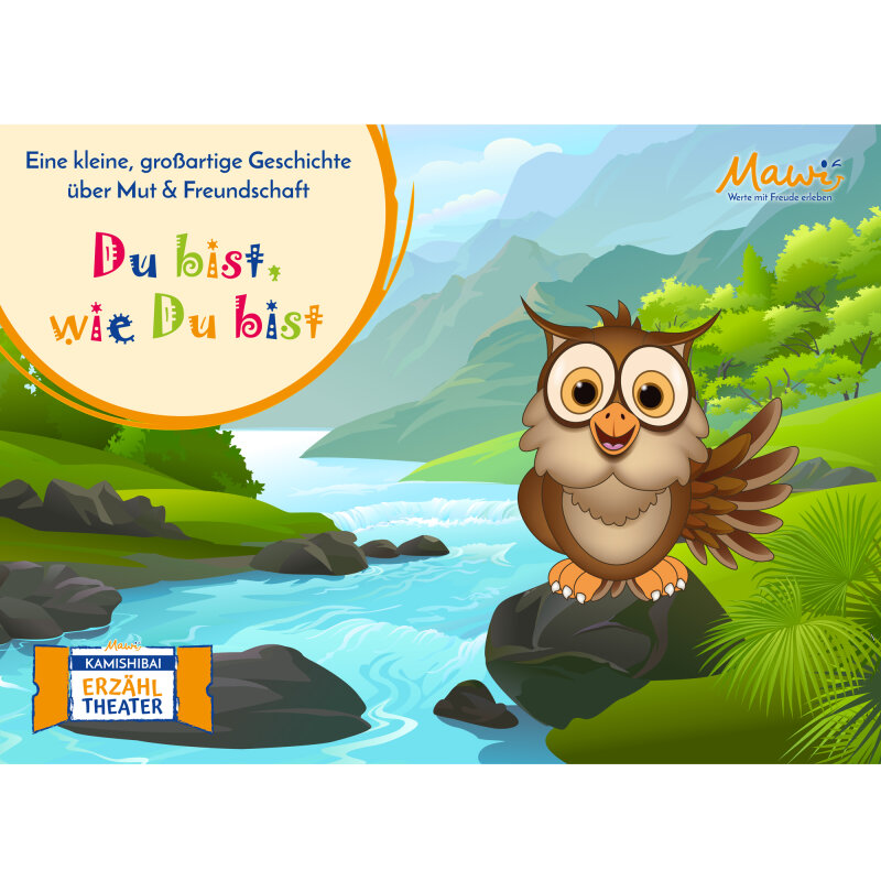 Mawi Kamishibai Mutmacher-Geschichte - Du bist, wie du bist