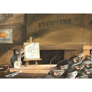 Armstrong. Die abenteuerliche Reise einer Maus zum Mond. Kamishibai Bildkartenset