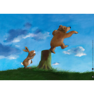 Kamishibai Karten. Ganz schön langweilig