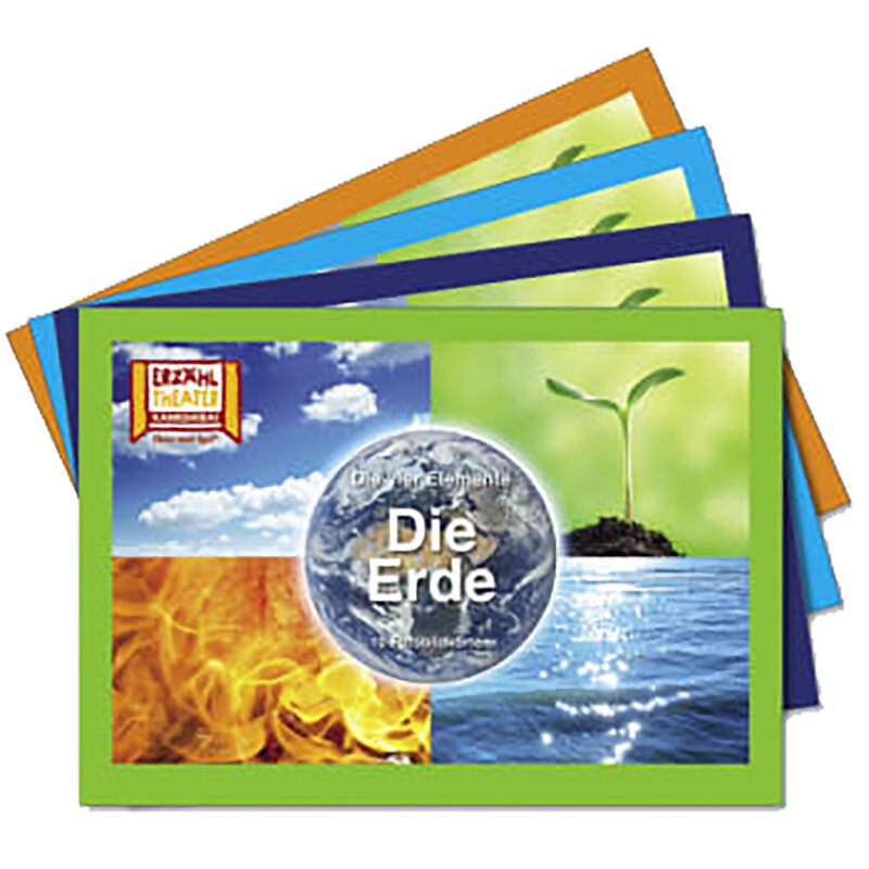 Die vier Elemente / Kamishibai Bildkarten