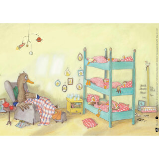 Kamishibai Karten. Wir sind doch keine Küken mehr.