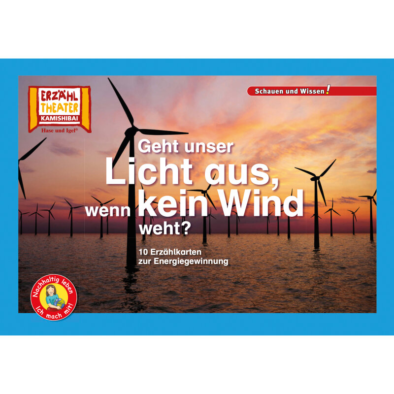 Kamishibai Karten Geht unser Licht aus, wenn kein Wind weht?