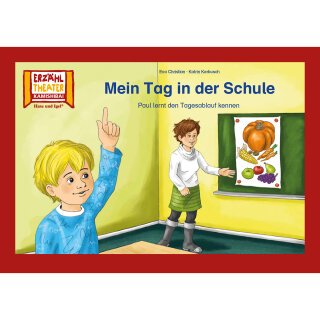 Mein Tag in der Schule / Kamishibai Bildkarten