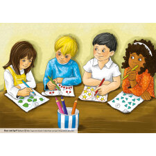 Mein Tag in der Schule / Kamishibai Bildkarten