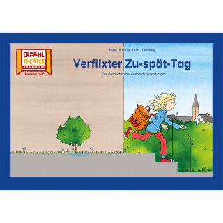 Kamishibai Karten Verflixter Zu-spät-Tag
