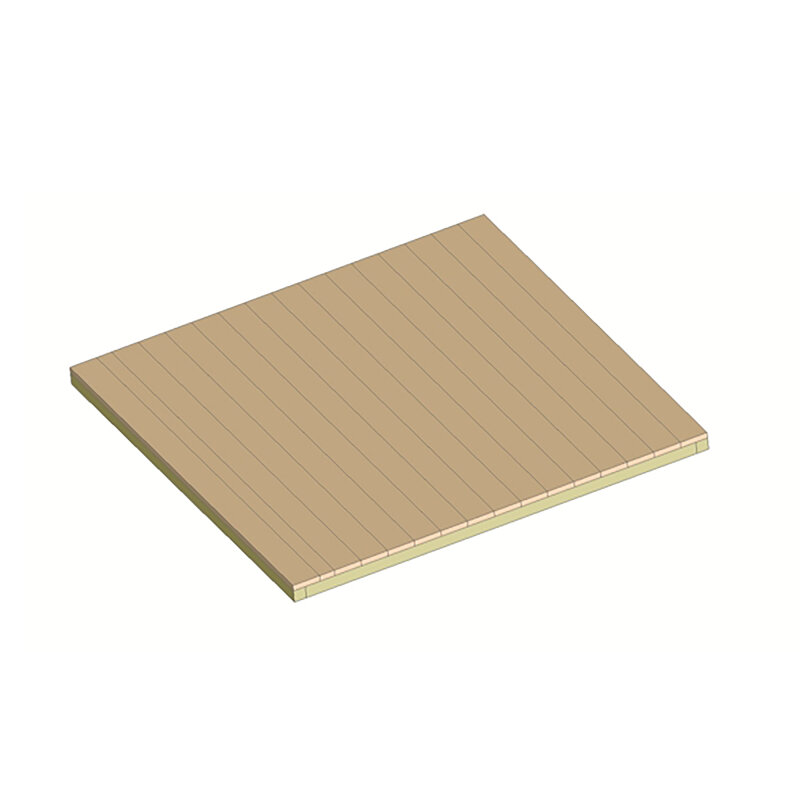 Bodenplatte für Holztipi kleiner Bison