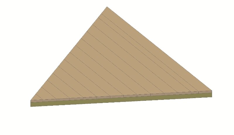 Bodenplatte Holztipi kleiner Adler