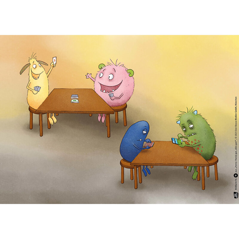 Kamishibai Karten Henry: Handy gut, alles gut?