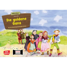 Die goldene Gans. Kamishibai Bildkartenset.