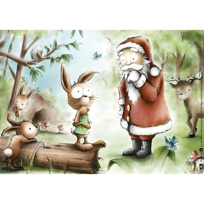 Das Weihnachtsfest ist gerettet! Kamishibai Bildkartenset