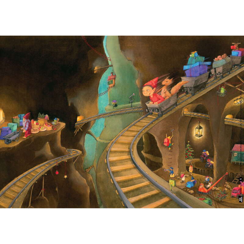 Kamishibai Die Weihnachtswichtel-Wunschmaschine