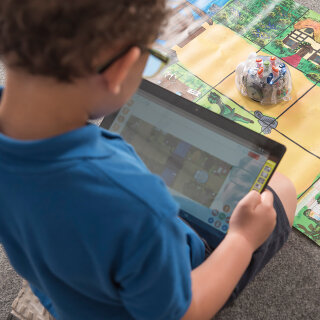 Blue-Bot-Gruppenset 6er Set mit Docking Station