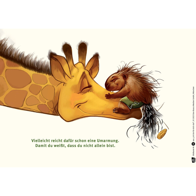 Ich bin für dich da! Kamishibai Bildkartenset