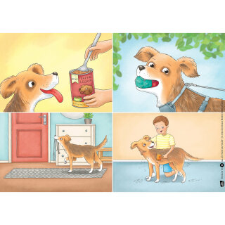Ein Hund als Freund. Leben mit einem Haustier: viel Freude – viele Aufgaben. Kamishibai Bildkartenset