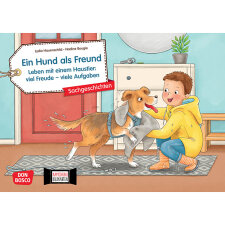 Kamishibai Karten Ein Hund als Freund. Leben mit einem Haustier: viel Freude – viele Aufgaben