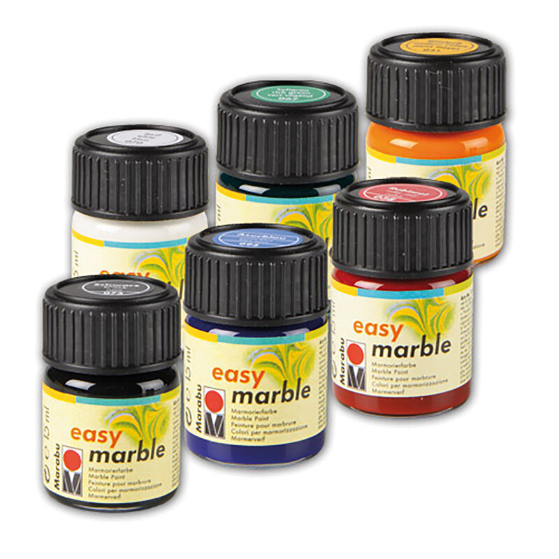 Marabu Marmoriefarbe easy 6er