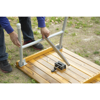 Krippen Outdoor-Tisch Aluis 120 cm