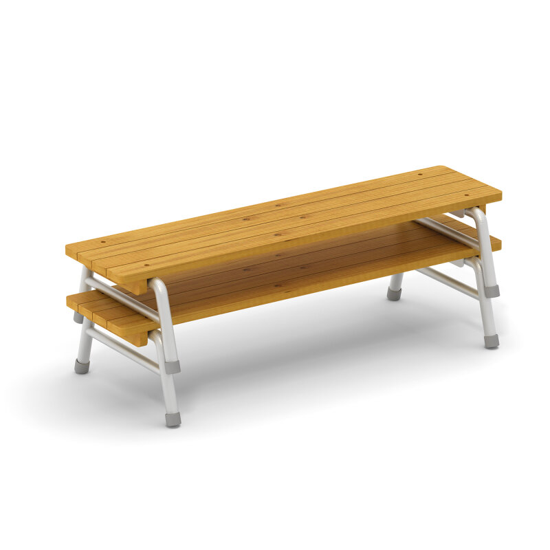 Krippen Outdoor-Bank Aluis 2er Set