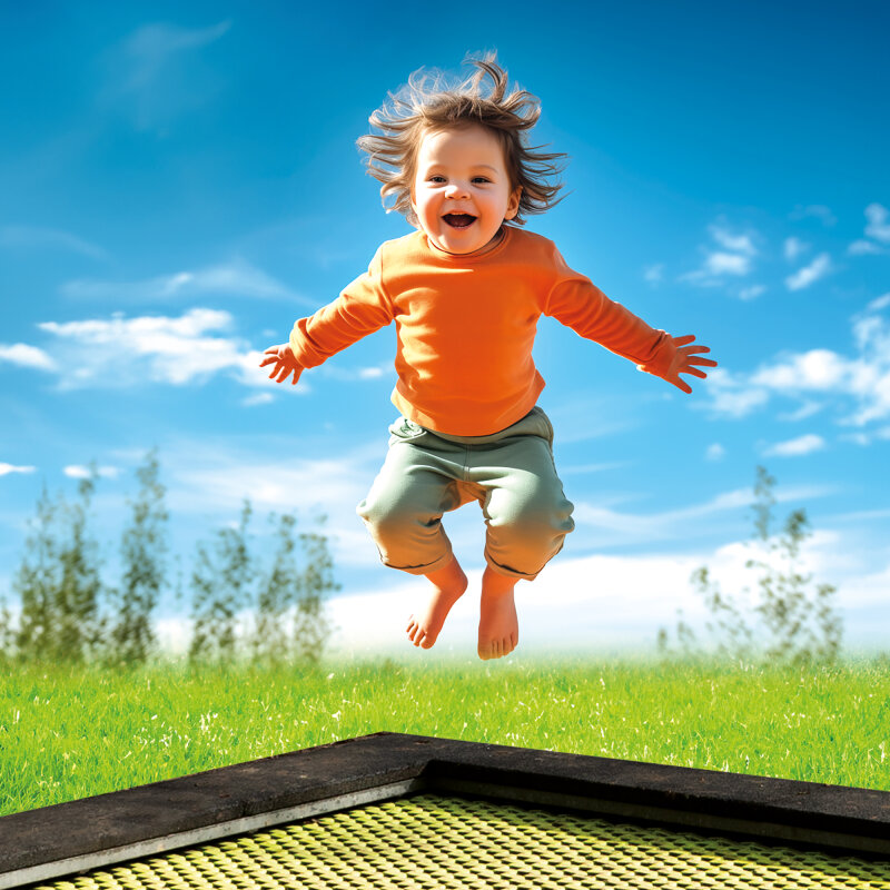 Kita Bodentrampolin Rechteck