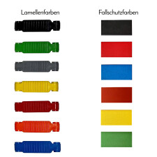 Kita Bodentrampolin Rechteck 238 x 190 cm Individuelle Farben orange