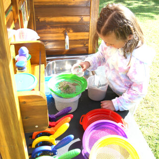 Outdoor-Experimentierstation