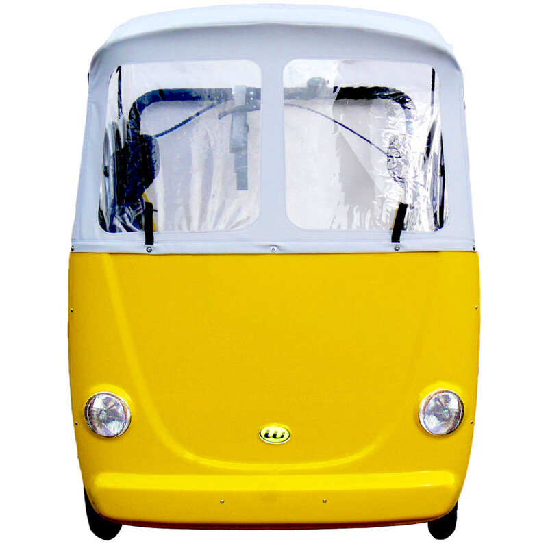 Regen- und Sonnendach für Kinderbus Trend weiß