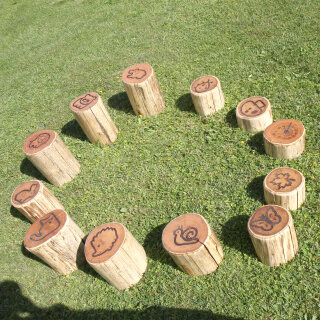 Outdoor Balancierpfad, 12-teilig