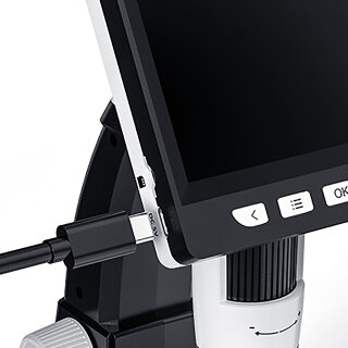 Kinder-Entdecker-Digital-Mikroskop mit Bildschirm