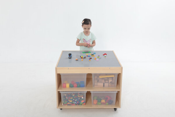 Baustein- Konstruktionstisch