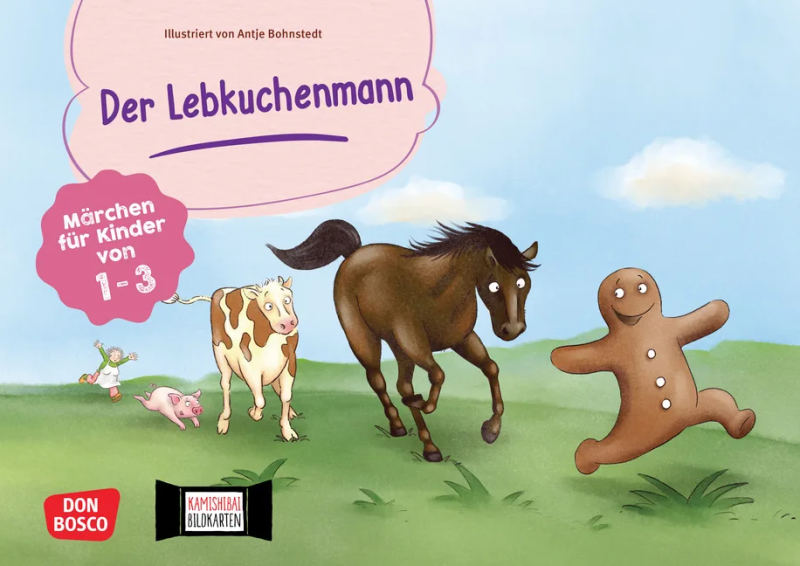 Kamishibai Karten Der Lebkuchenmann 1-3 Jahre