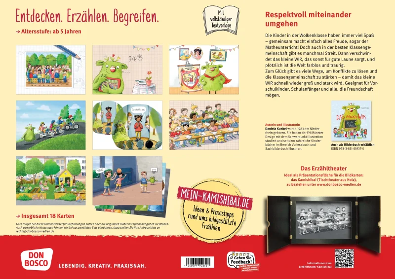 Das kleine WIR in der Schule. Kamishibai Bildkartenset