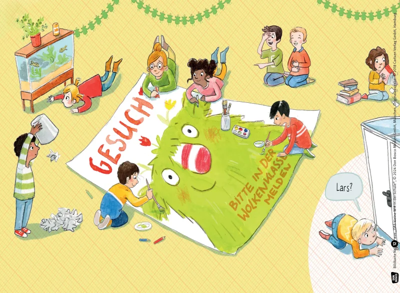 Kamishibai Karten - Das kleine WIR "Schule"