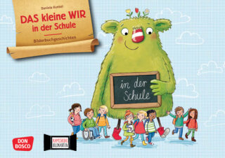 Kamishibai Karten - Das kleine WIR "Schule"