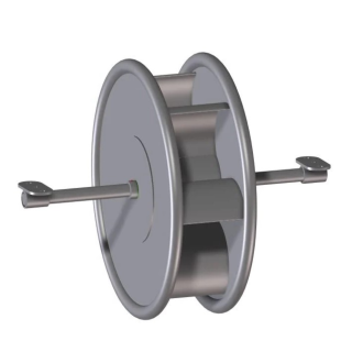 Wasserspiel-Wasserräder