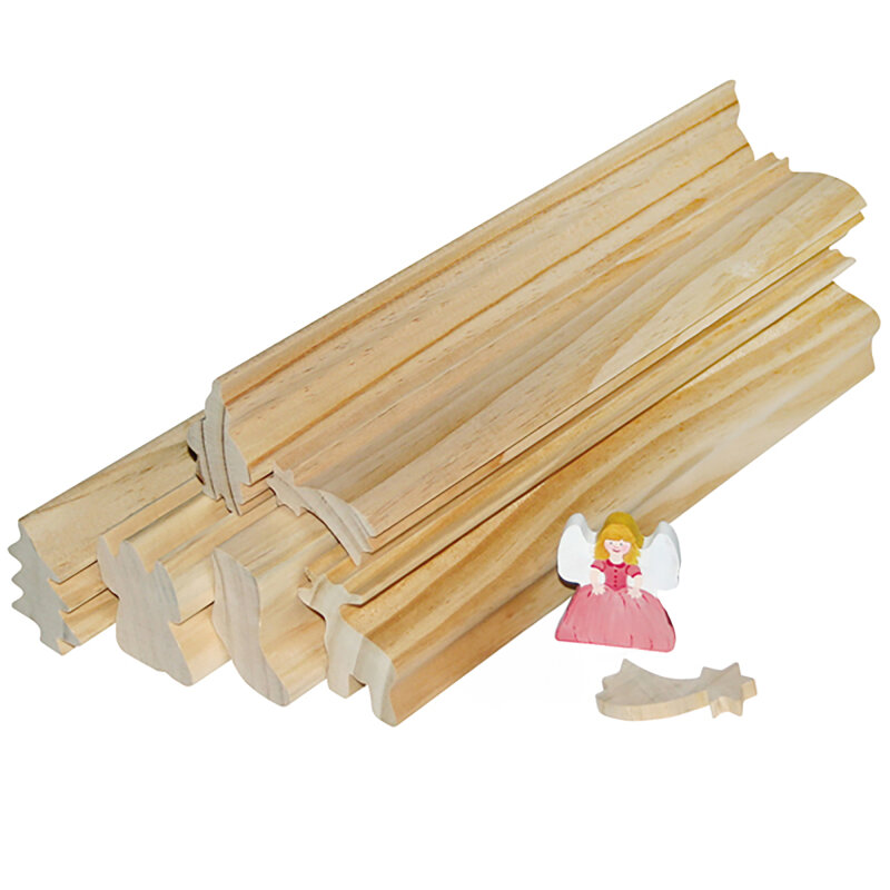 Glücksanhänger aus Holz - Bastelset