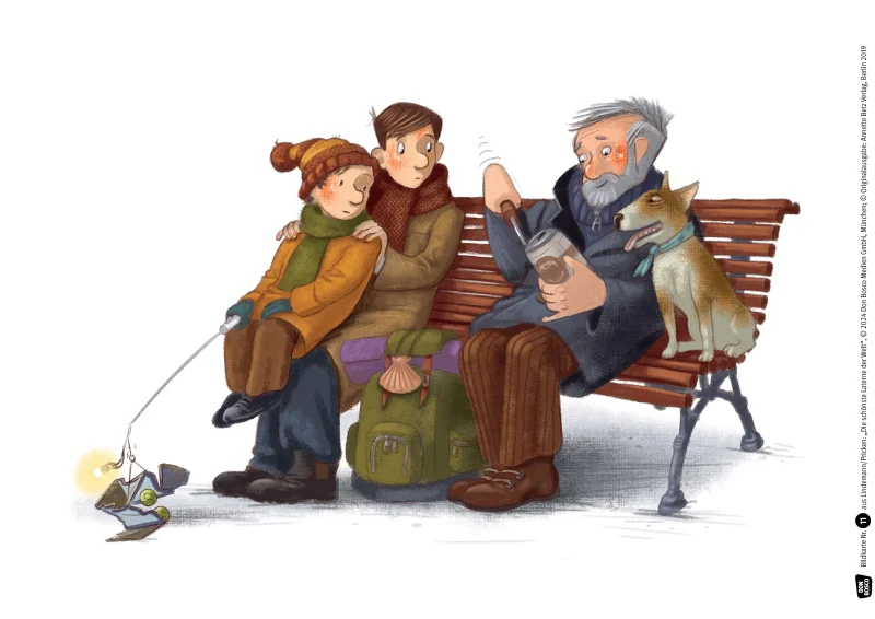 Kamishibai Karten - Die schönste Laterne der Welt